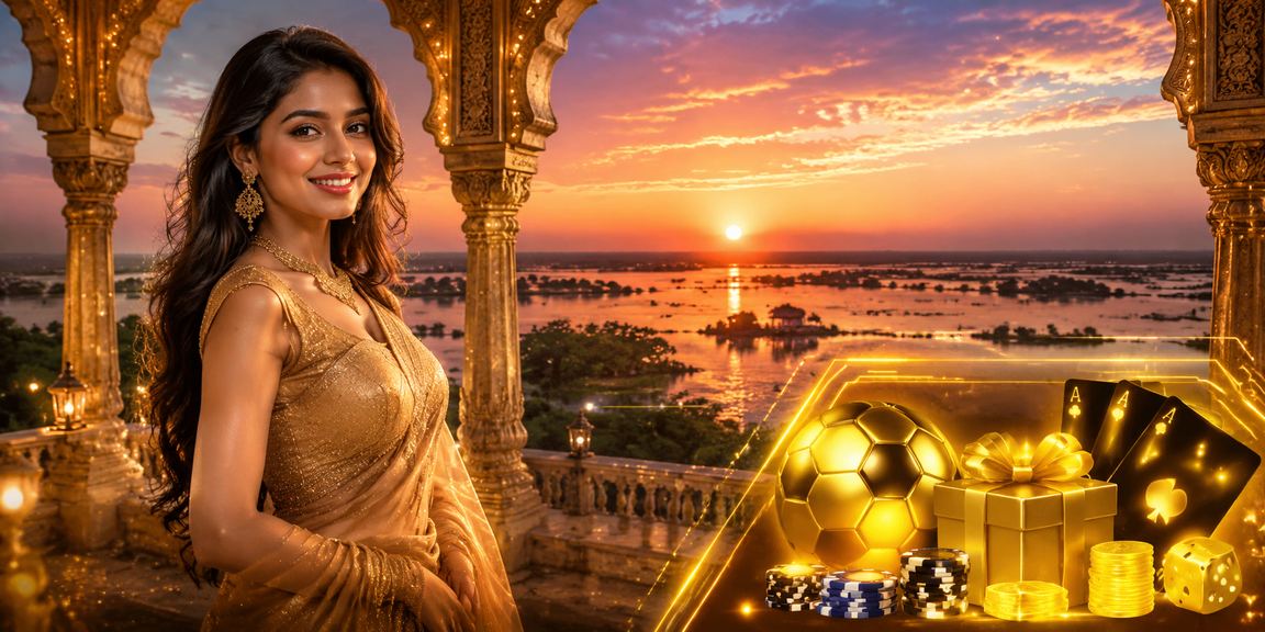 টাঙ্গুয়ার হাওরে জমা বোনাস শাড়িতে বাংলাদেশি মডেল